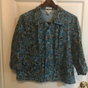 2/$20 Christopher & Banks button up blazer